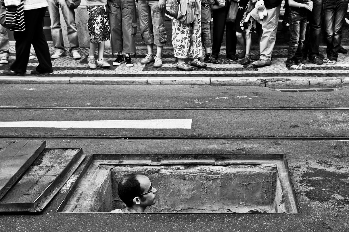 The Hole Poster och Canvastavla