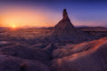 Bardenas in Blue Poster och Canvastavla