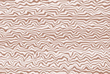 Shaky Beige Lines Square Poster och Canvastavla
