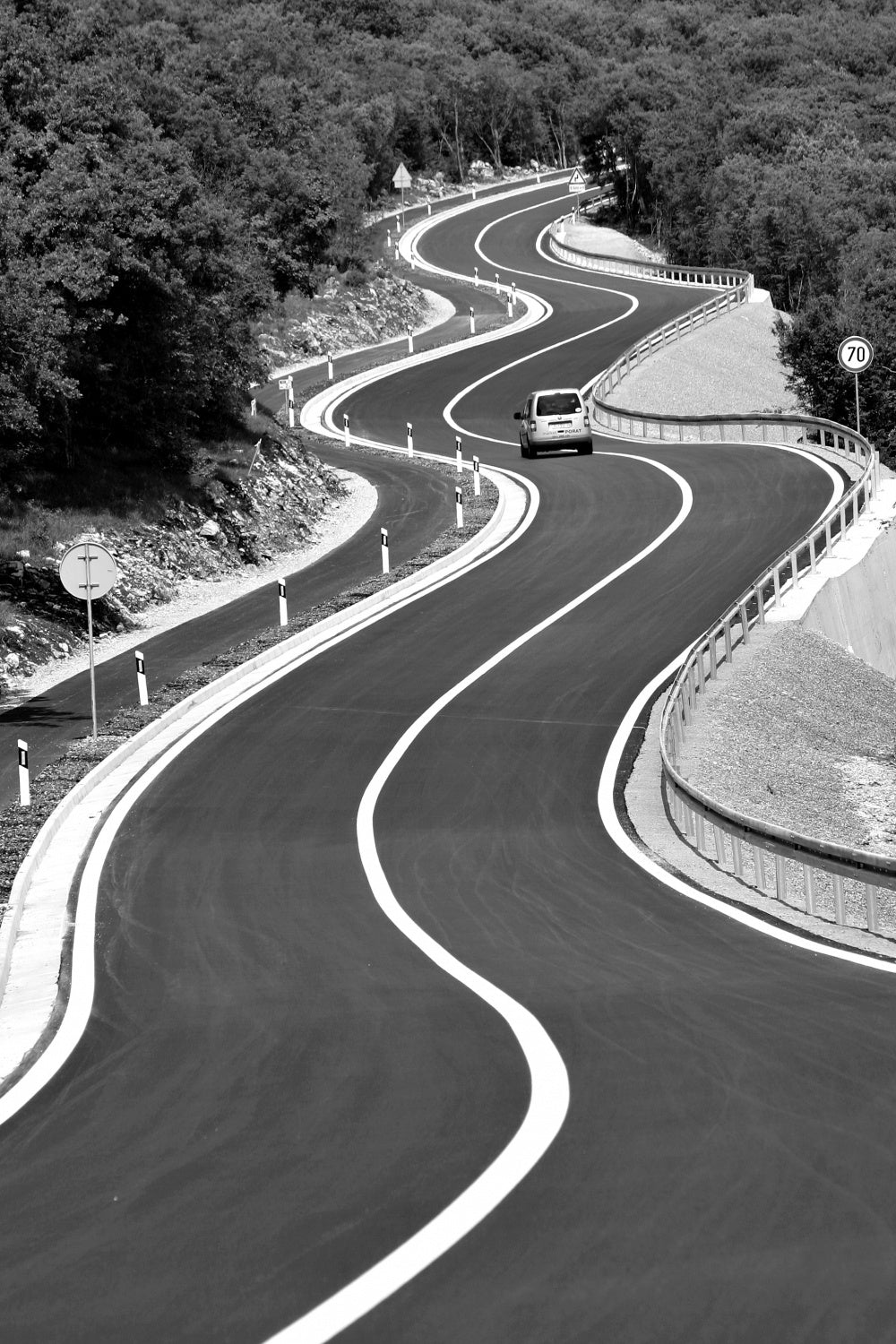 Everyday is a winding road Poster och Canvastavla