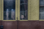 Old Railway Poster och Canvastavla