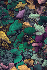 Ginko Biloba leaves 5 Poster och Canvastavla