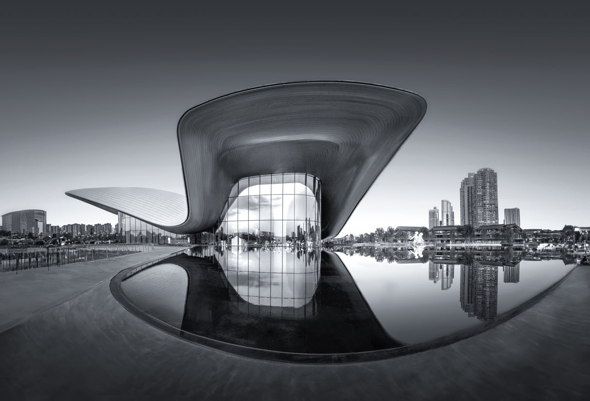 Museum of Contemporary Art Chengdu, China Poster och Canvastavla