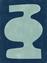 3x4 Aspectratiobluerust68 Poster och Canvastavla