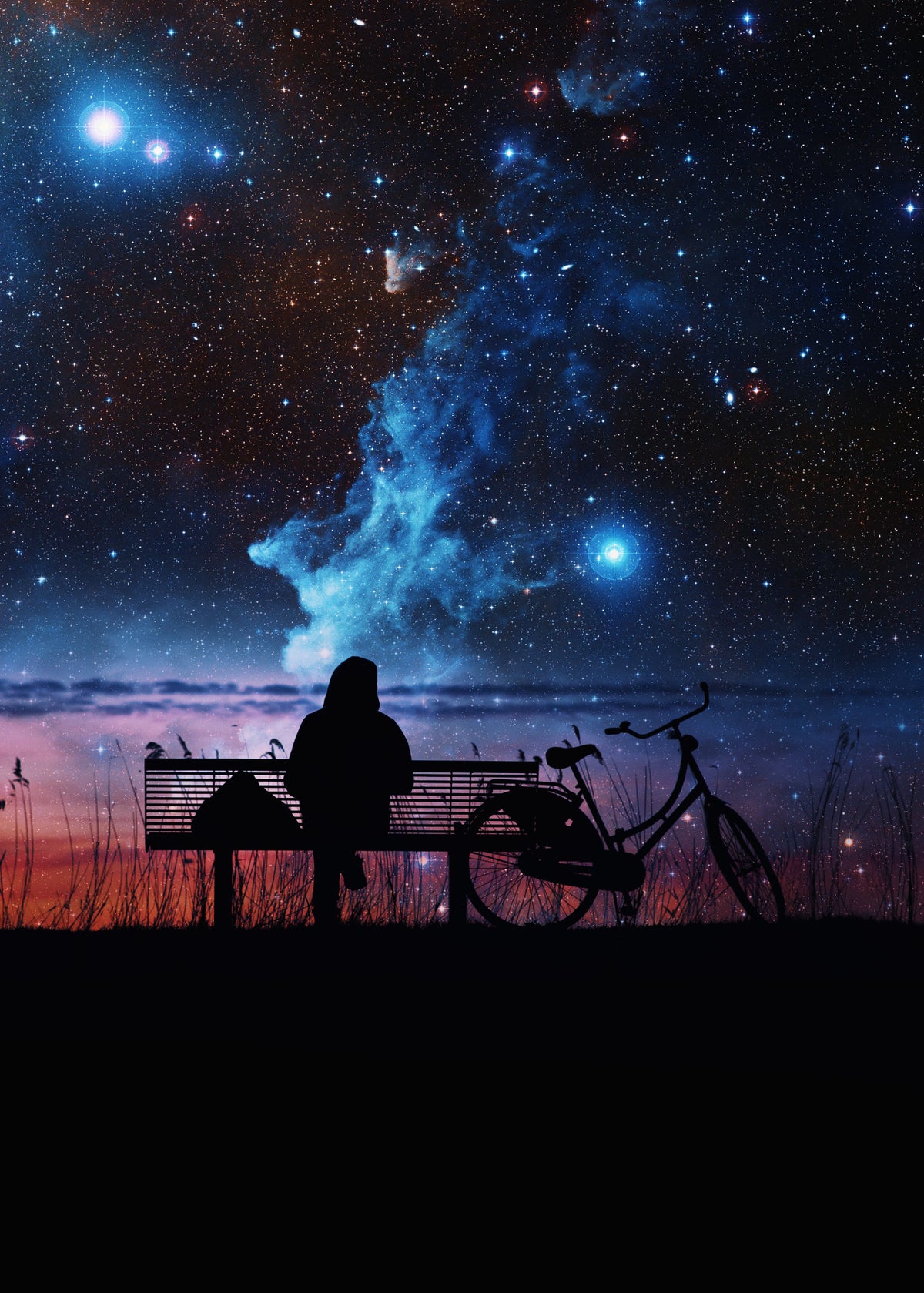 Waiting Universe Poster och Canvastavla