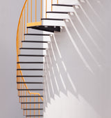 Yellow Staircase Poster och Canvastavla