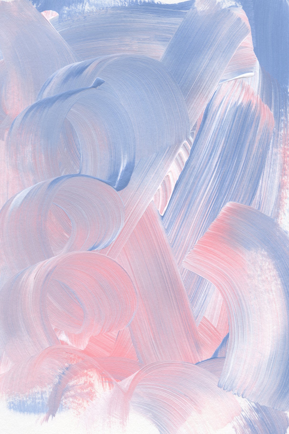 Emotions in Pastel Poster och Canvastavla