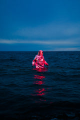 Spaceman Lost At Sea Poster och Canvastavla