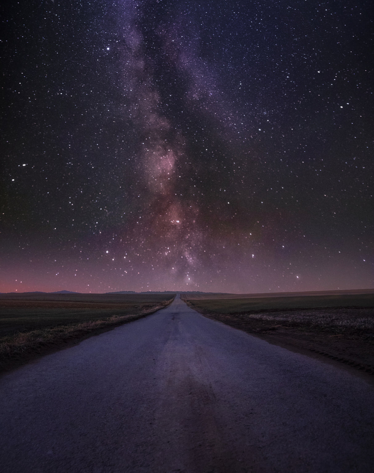 Way to Milky way Poster och Canvastavla