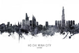 Ho Chi Minh City Vietnam Skyline Poster och Canvastavla