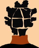 Bantu Knots Poster och Canvastavla