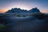 Sand and Mountain Poster och Canvastavla