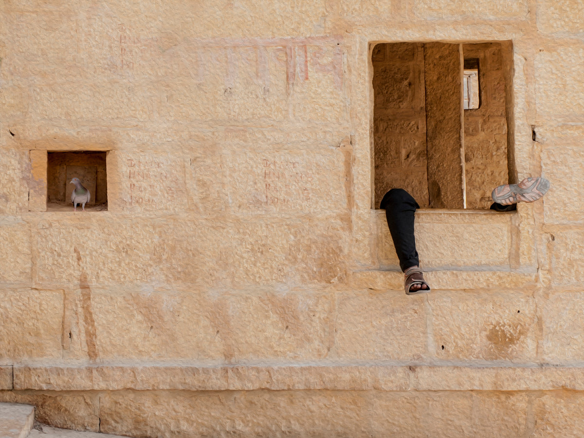 Jaisalmer Fort (India) Poster och Canvastavla