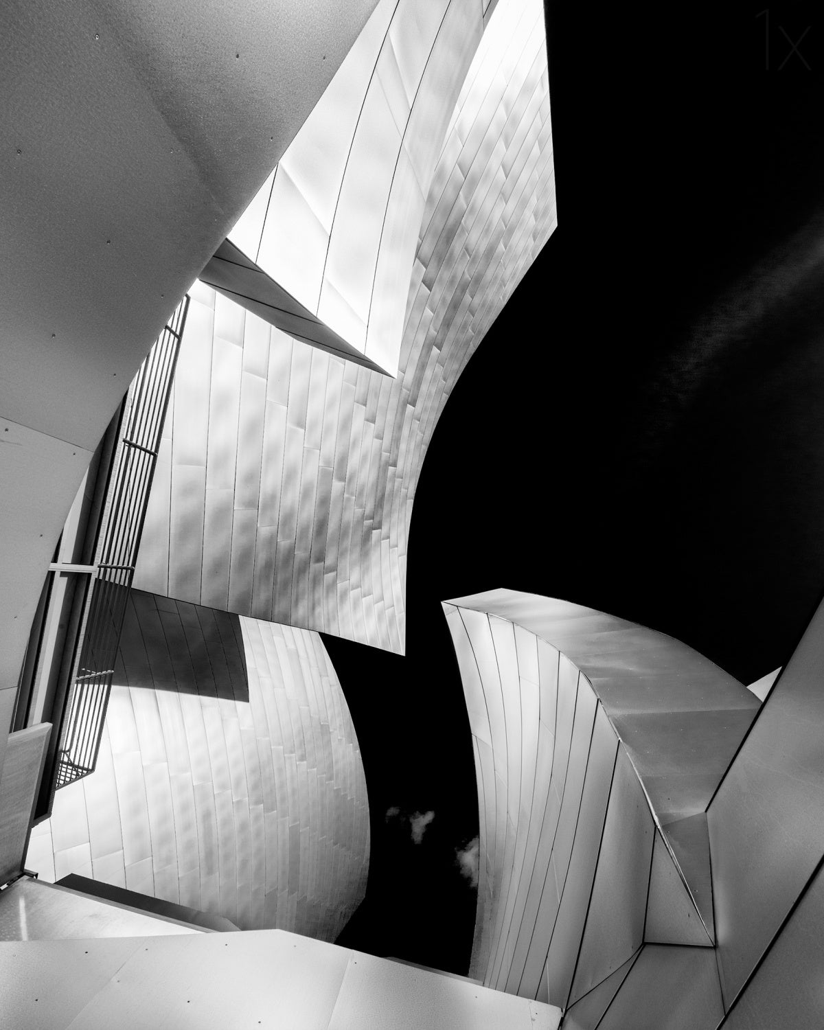 Disney Concert Hall 1. Poster och Canvastavla