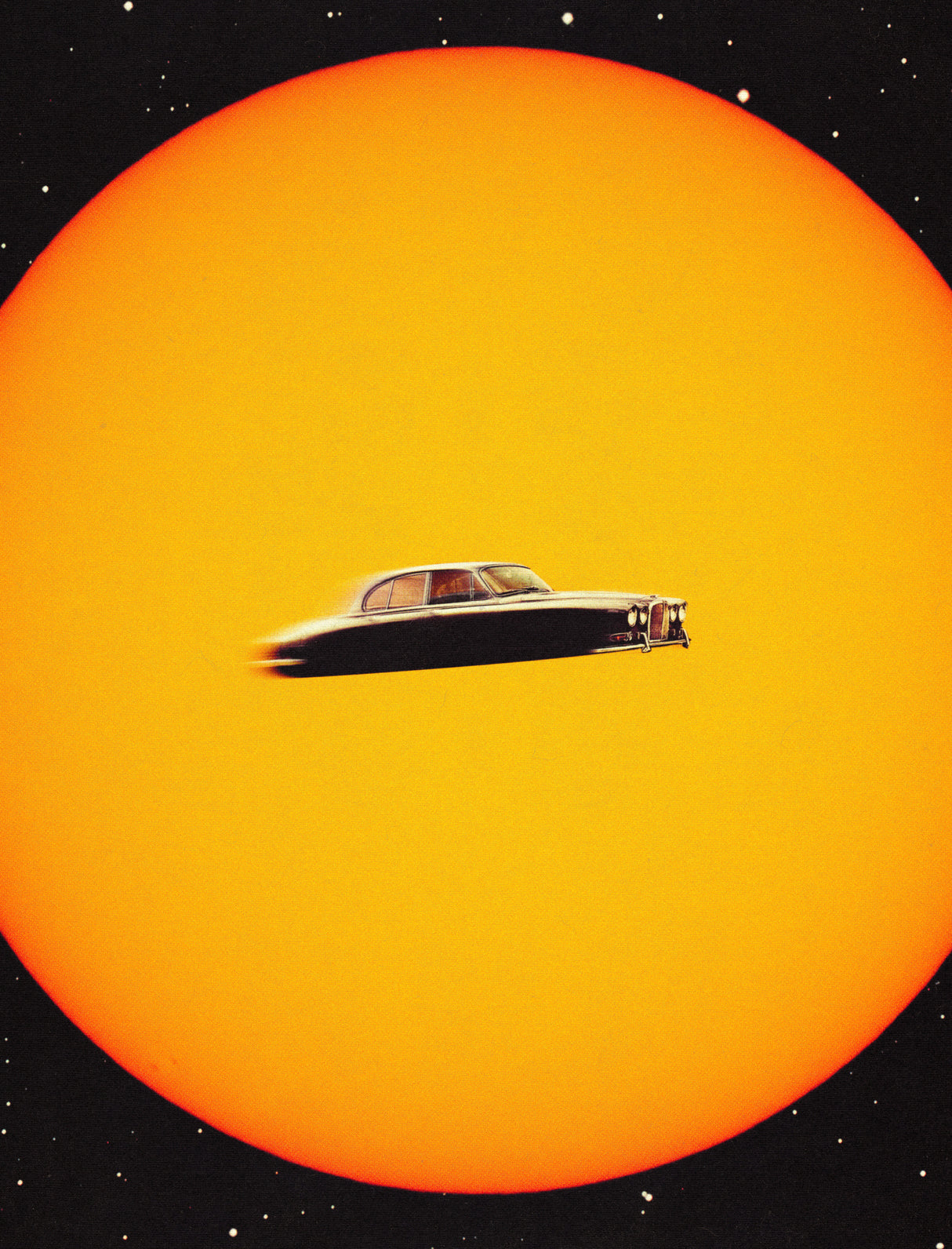 Space Chase Poster och Canvastavla