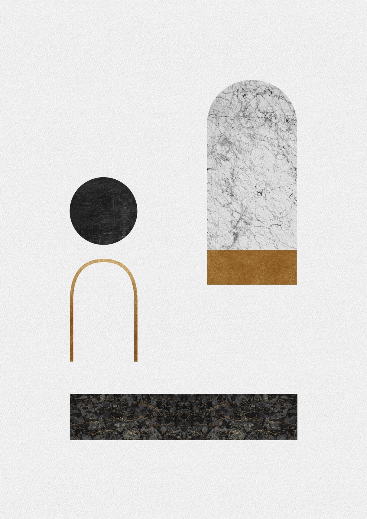 Abstract Geometric II Poster och Canvastavla