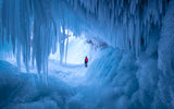 Cave of Ice Poster och Canvastavla