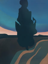 Dark Evening Poster och Canvastavla