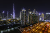 Night In Dubai Poster och Canvastavla