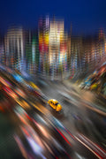 The Yellow Taxi Poster och Canvastavla