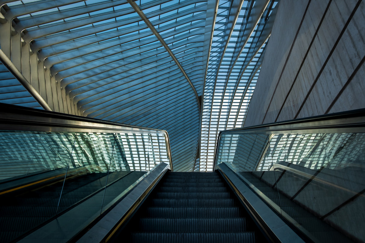 Escalators to the World of Santiago Poster och Canvastavla