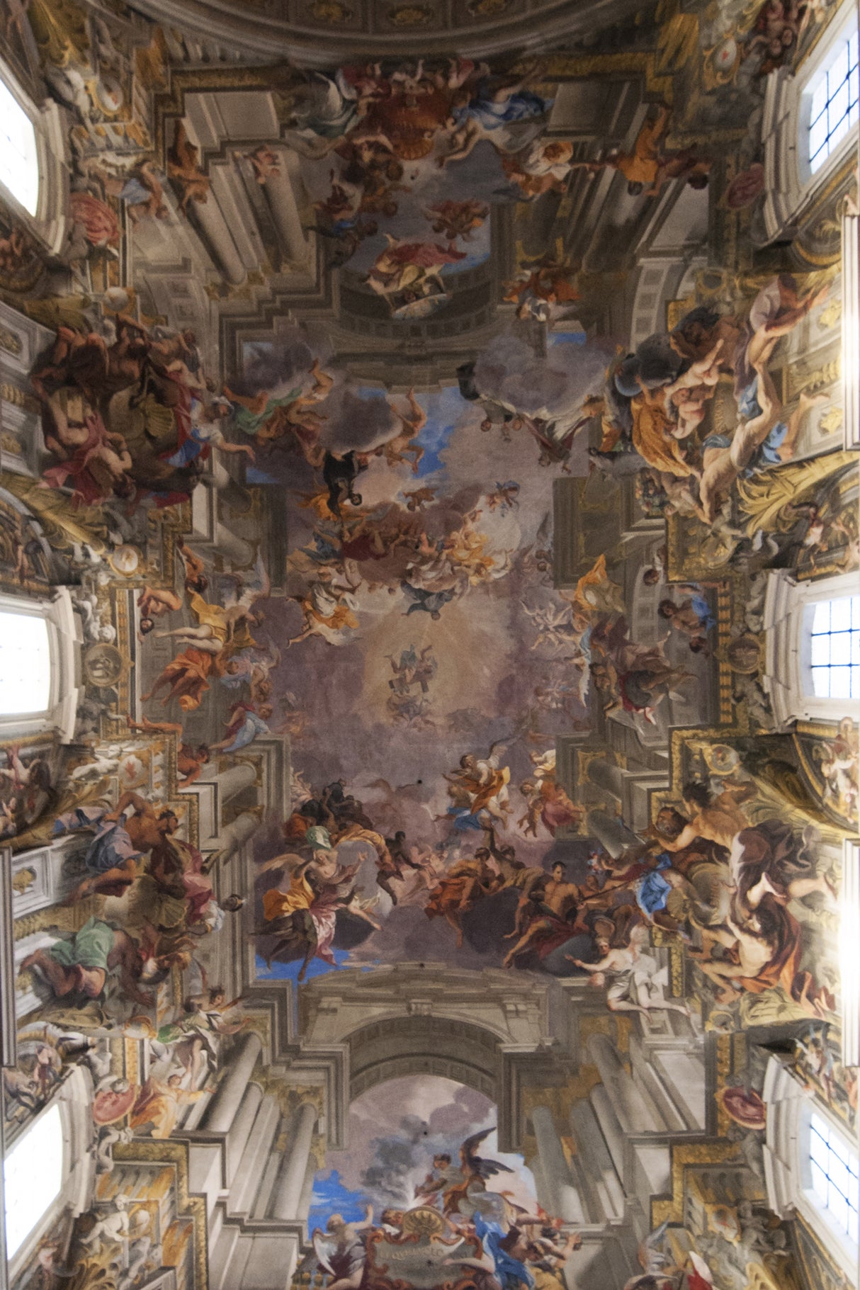 Sant'Ignazio Church, Rome Poster och Canvastavla