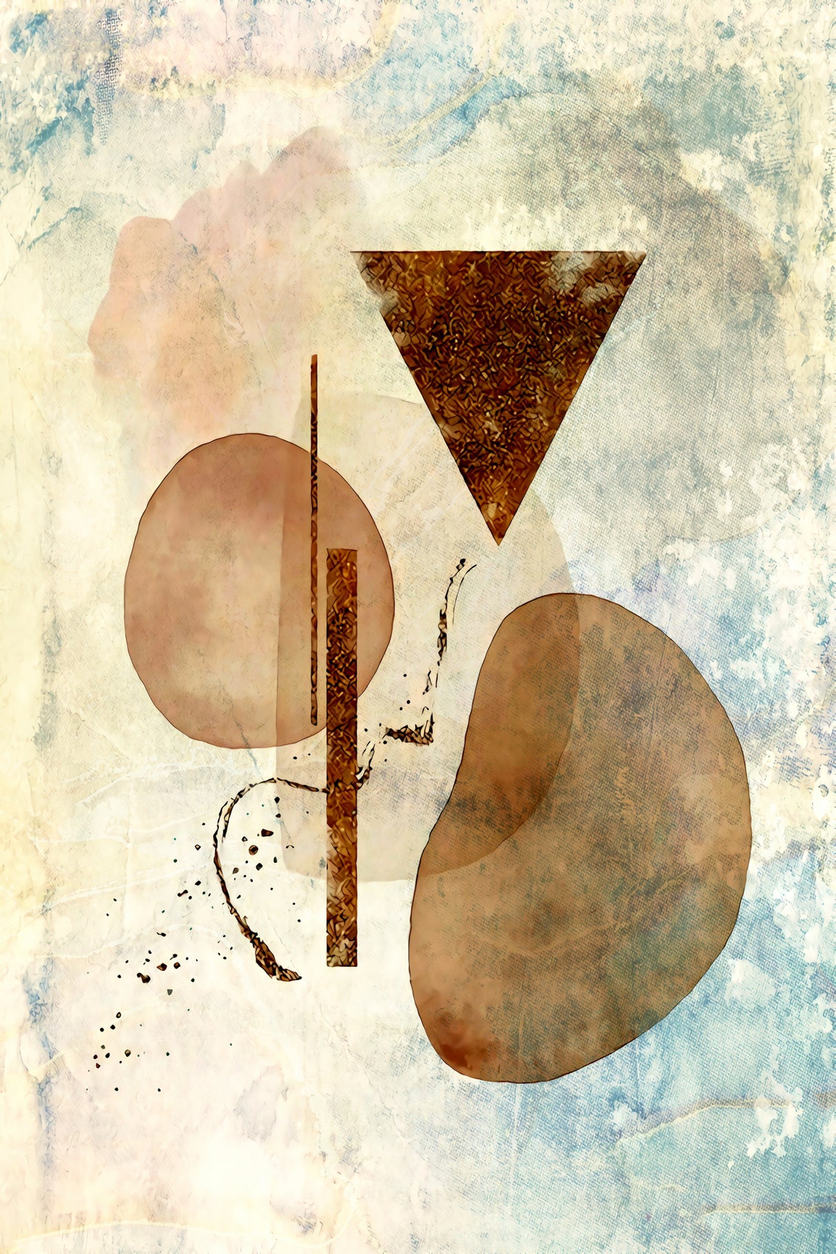Boho art 8 Poster och Canvastavla
