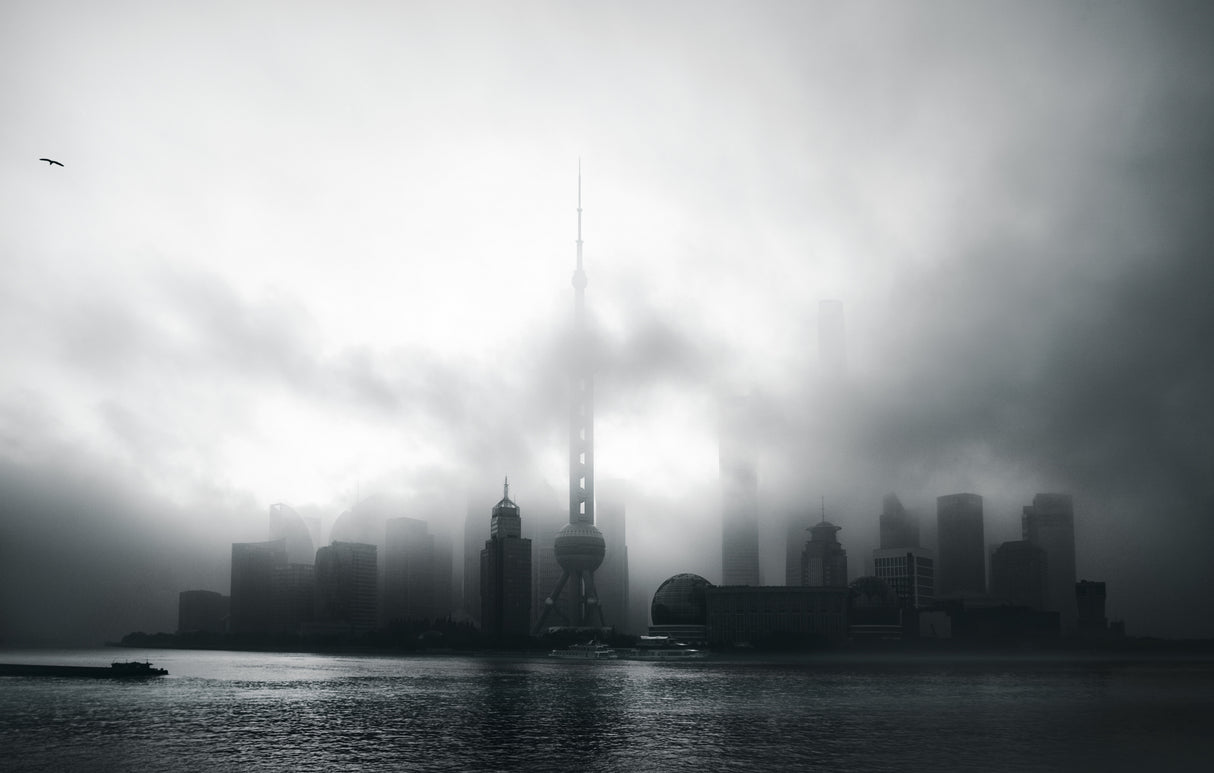 Pudong early morning Poster och Canvastavla