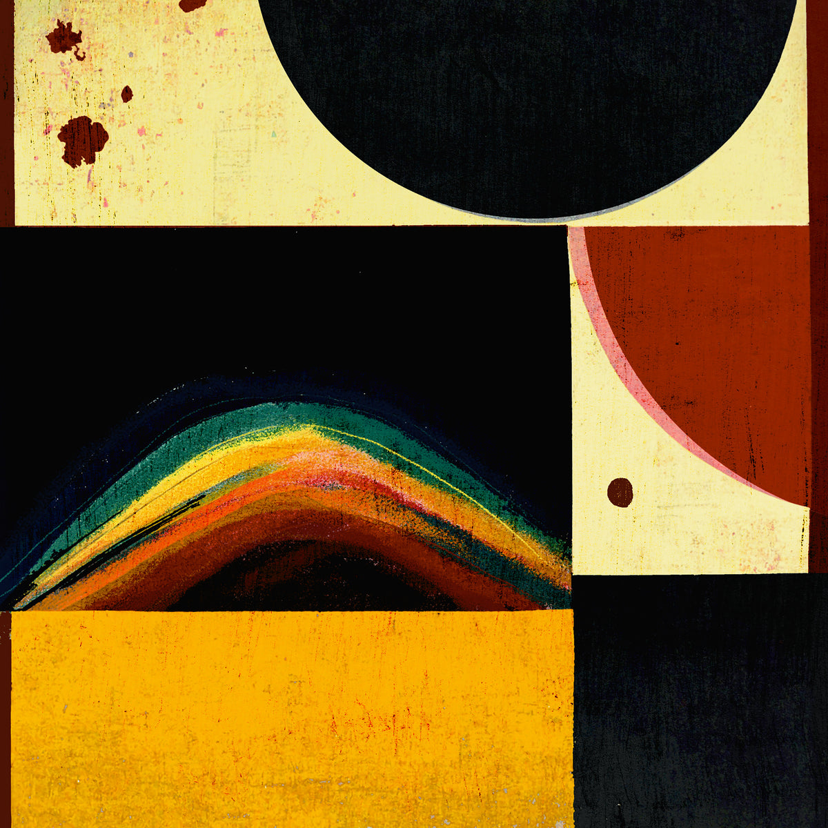 The Space Rainbow Poster och Canvastavla