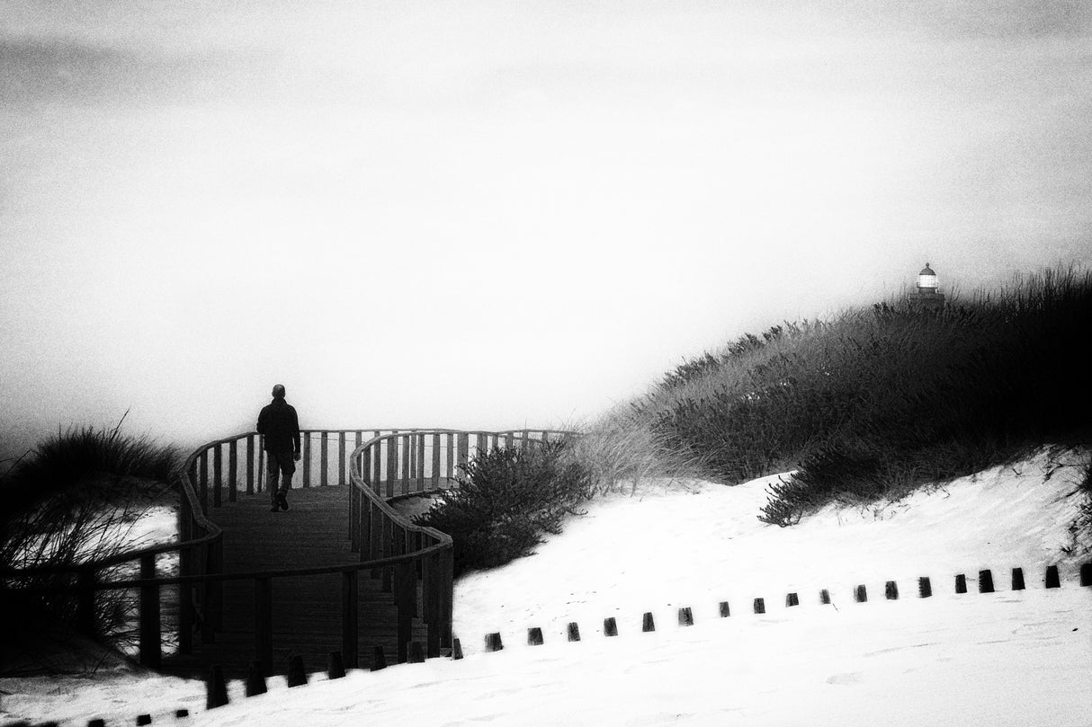Long lonely walker Poster och Canvastavla