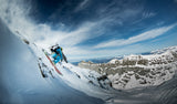 Théo de La Soujeole backdoor Flaine... Poster och Canvastavla