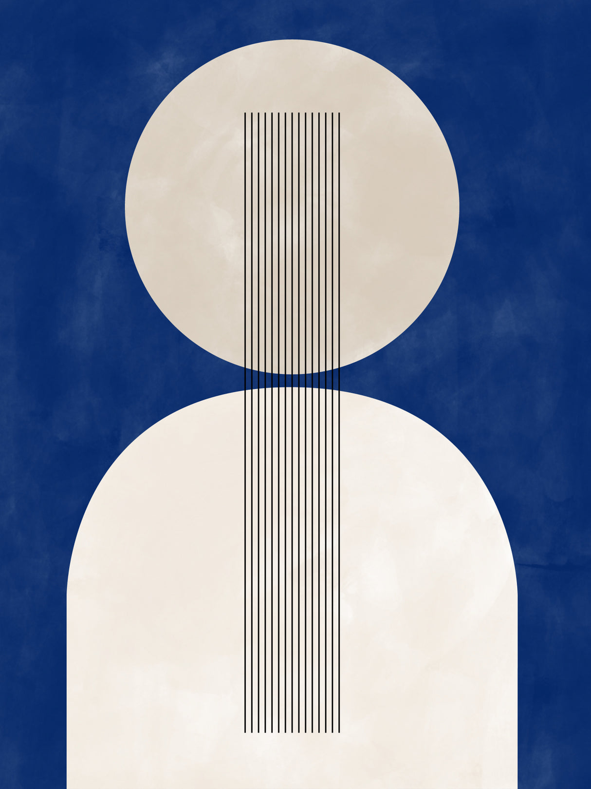 3x4 Aspectratio  Indigo18 Poster och Canvastavla