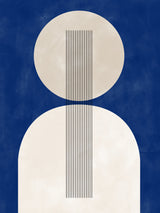 3x4 Aspectratio  Indigo18 Poster och Canvastavla