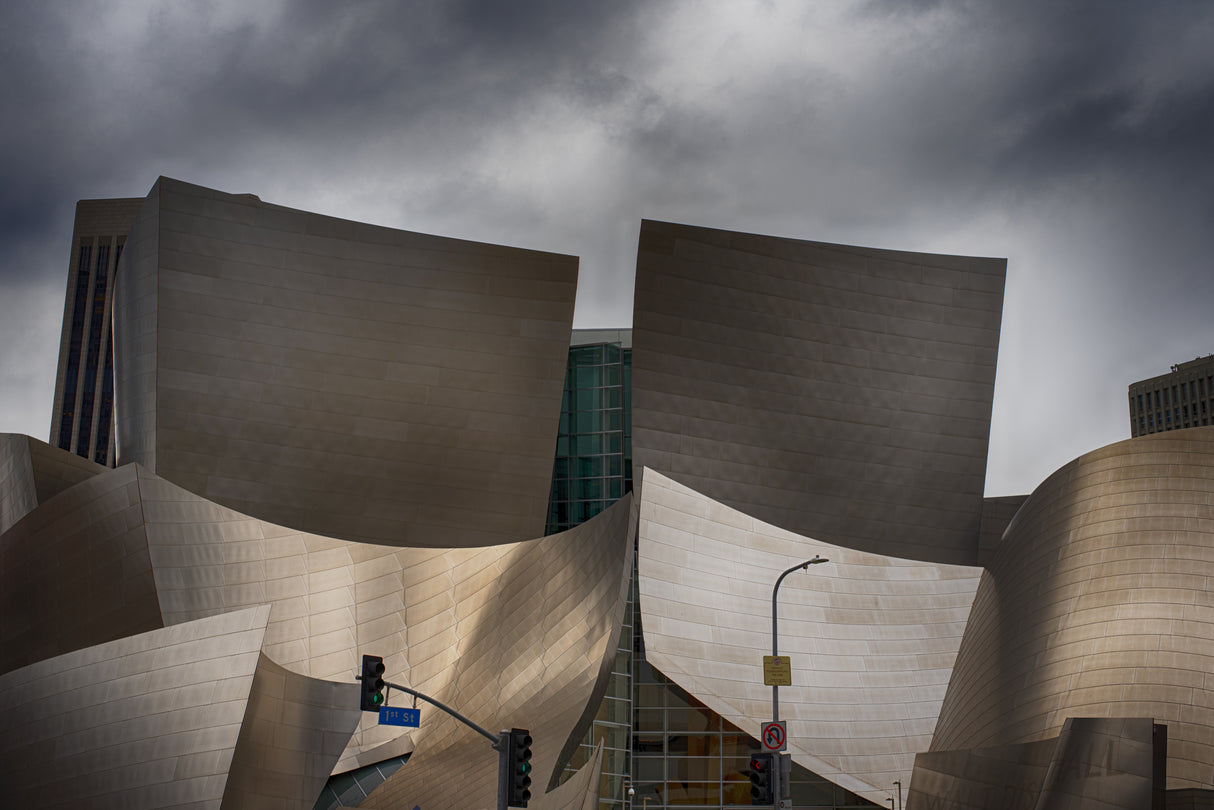 Disney Concert Hall Poster och Canvastavla