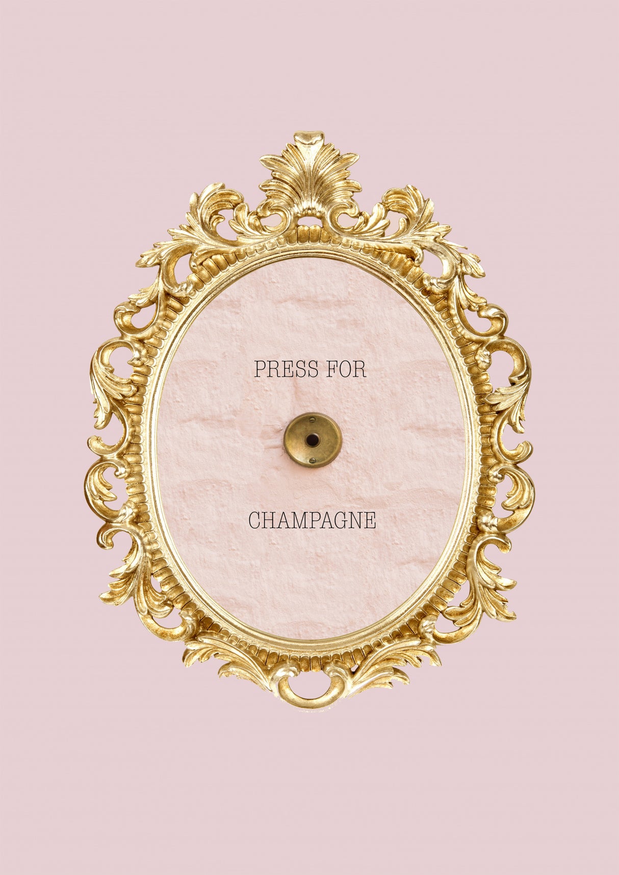 Pressforchampagnepink3 Ratioiso Poster och Canvastavla