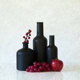 Study in Black and Red Poster och Canvastavla