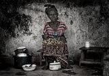 Woman from Ghana. Poster och Canvastavla