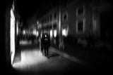 Via del Corso in the evening Poster och Canvastavla