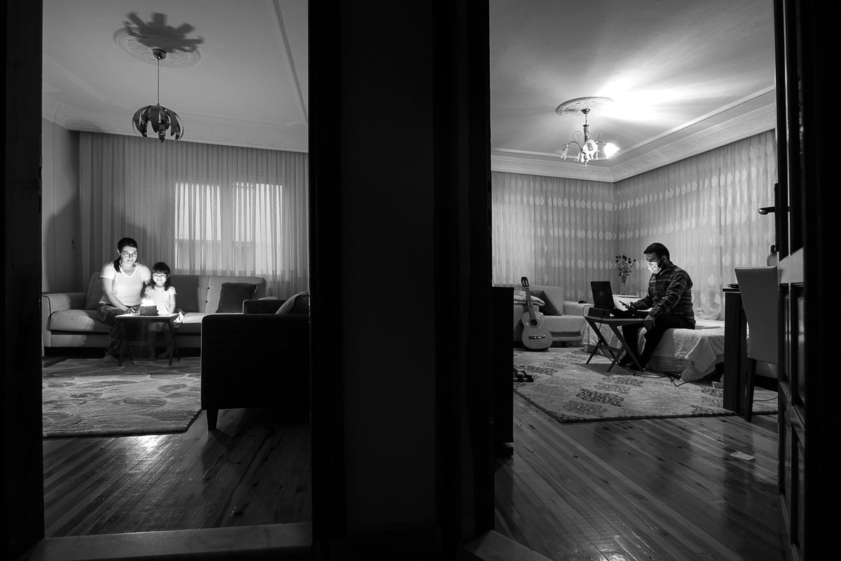 Isolation at Home Poster och Canvastavla