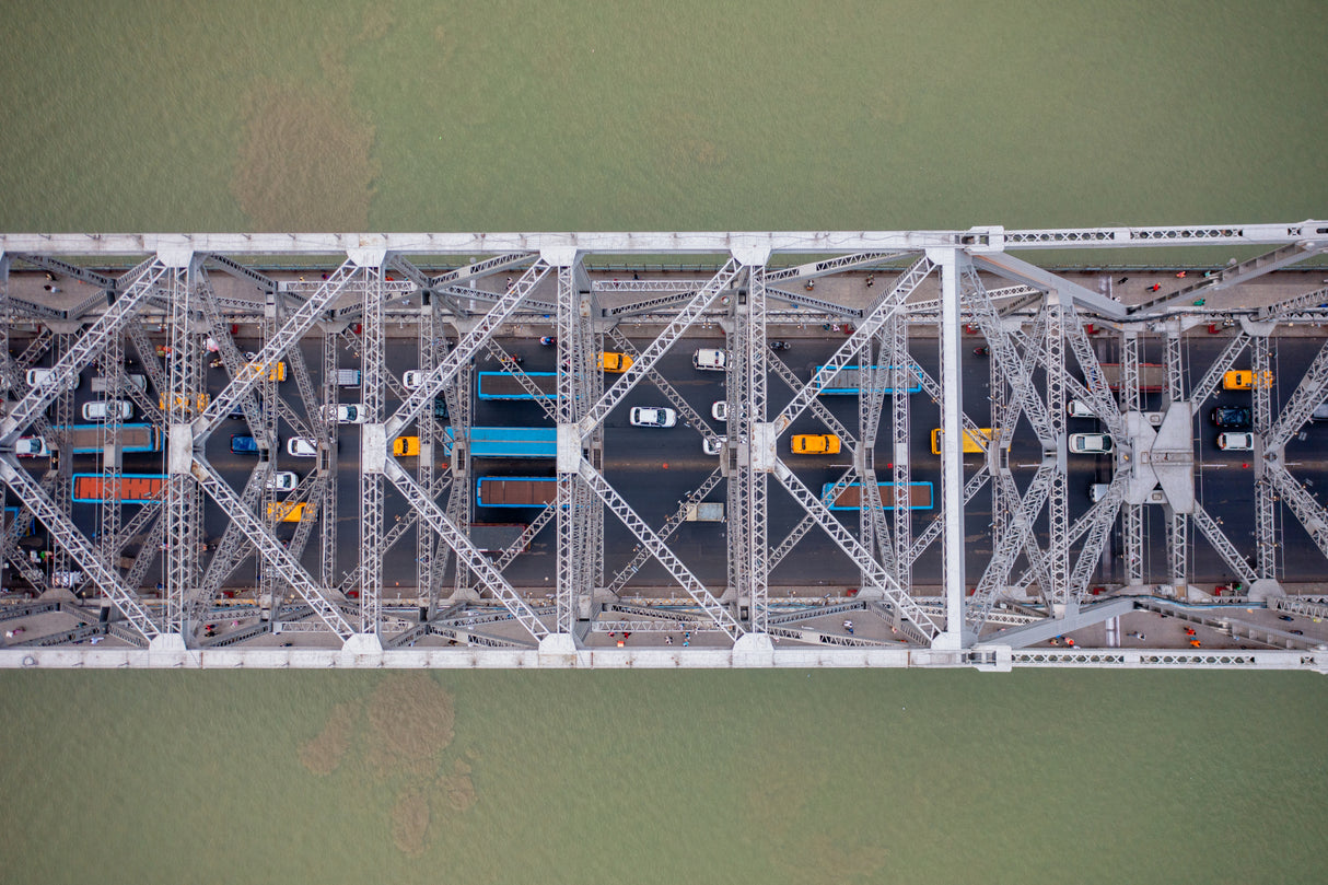 Howrah Bridge Poster och Canvastavla