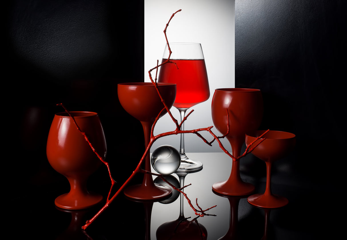 From the series "Red and Black" Poster och Canvastavla