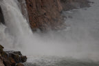 beautiful waterfall in the nature Poster och Canvastavla