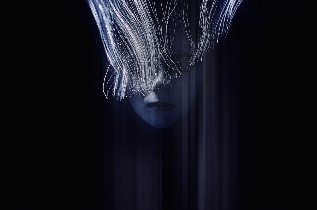 electric girl Poster och Canvastavla
