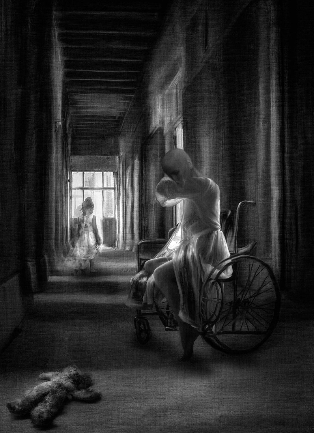 '...She's fading, leaving wounds and scars...' Poster och Canvastavla