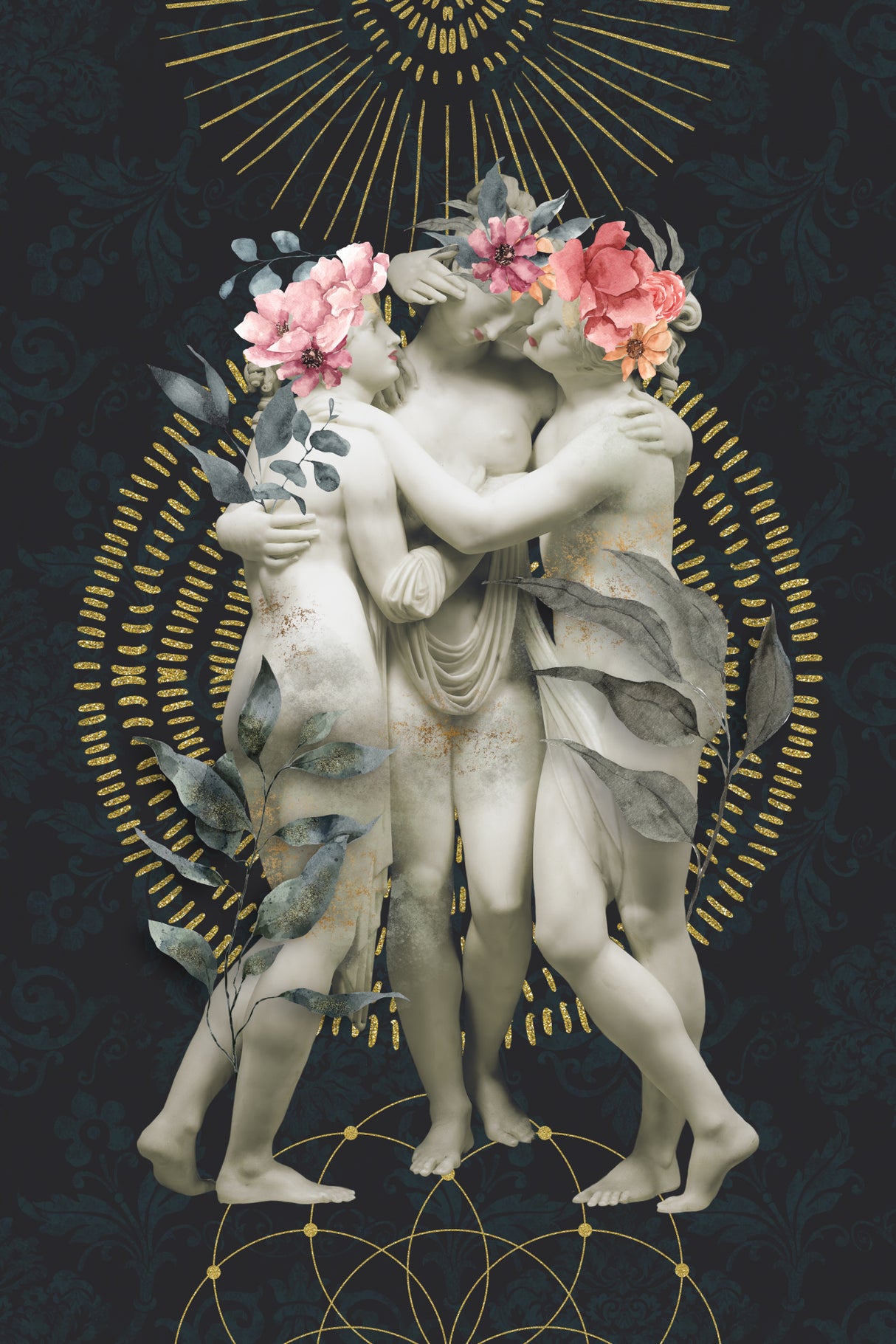 Tribute To the Delicate Strength of Women Iv Poster och Canvastavla