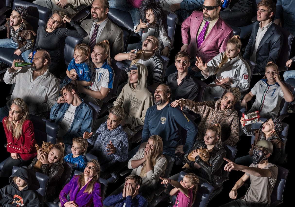 At the Movies Poster och Canvastavla