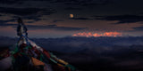 The sun and the moon together 《月升贡嘎》 Poster och Canvastavla