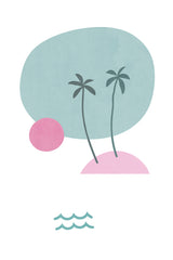 Landscape Shapes 32 Poster och Canvastavla