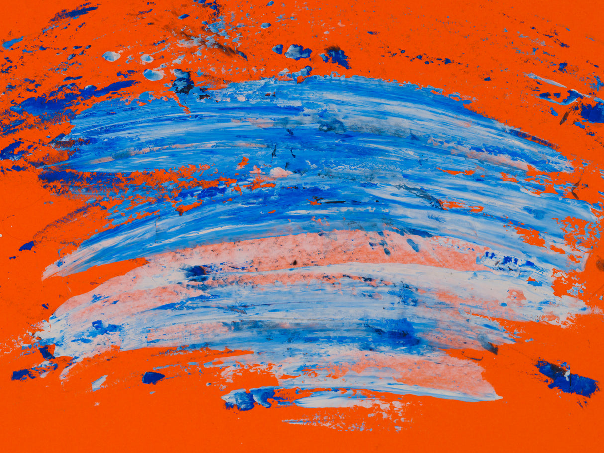colored paints Poster och Canvastavla