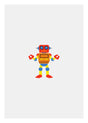 Robotbarnposter barn Min barnposter